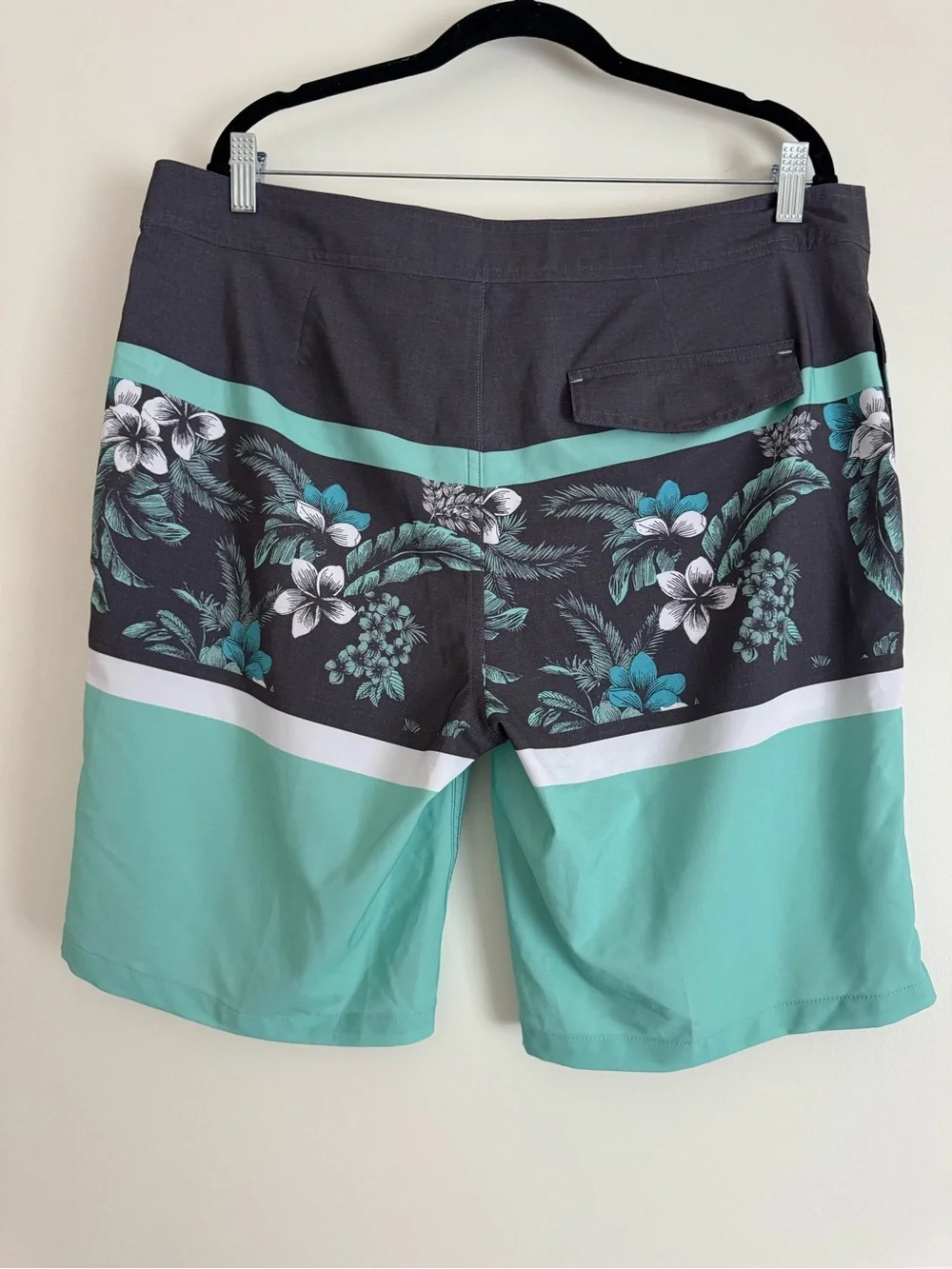 Goodfellow & Co Turquoise Swim Hawaiian Shorts